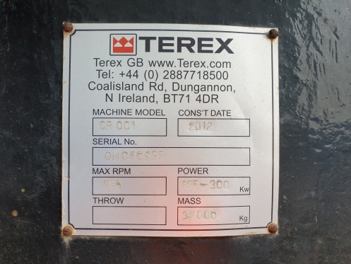 Terex® TC1500 Standard